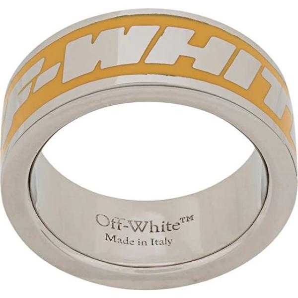 bagues Off-White jaune