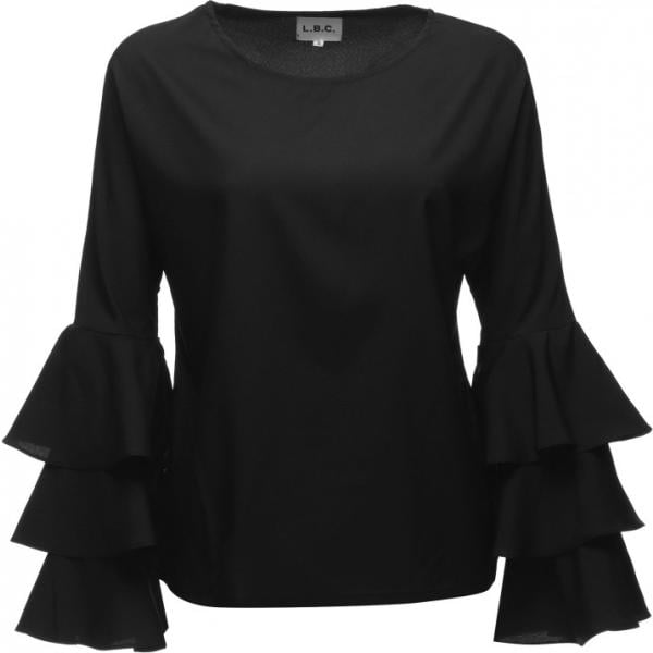 Blusa con balze Lesara