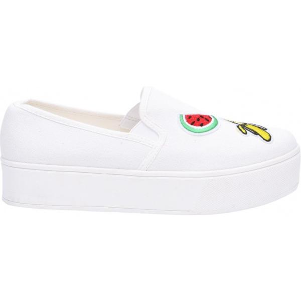 Slip con plateau in pelle sintetica Lesara