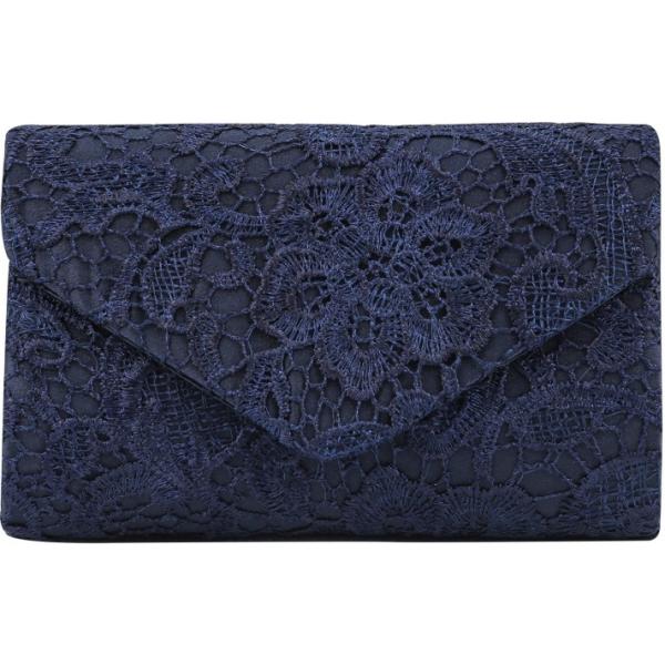 Borsa a tracolla con pizzo blu scuro Lesara