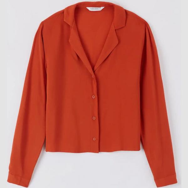 camisas Terranova naranja