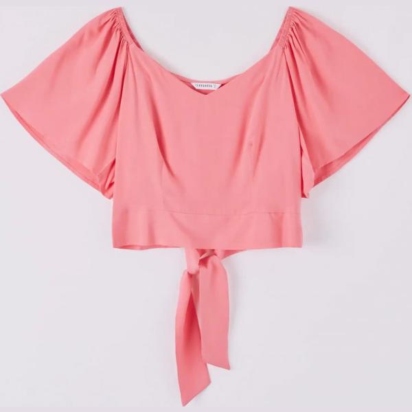 blusas Terranova violeta