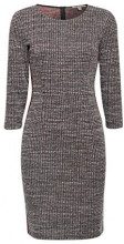 ESPRIT ESPRIT 108ee1e024, Vestito Donna, (Bordeaux Red 600), Small