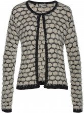 BPC SELECTION Cardigan in filato piumato