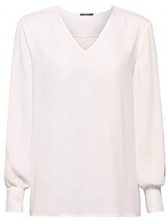 ESPRIT COLLECTION ESPRIT Collection 098eo1f013, Camicia Donna, Bianco (off White 110), 46 (Taglia Produttore: 40)