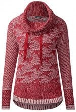 CECIL Cecil 300421, Maglione Donna, Rosso (Cranberry Red 31088), XX-Large