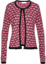 BPC SELECTION Cardigan in filato piumato