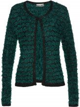 BPC SELECTION Cardigan in filato piumato