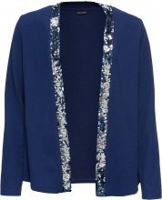 BODYFLIRT Blazer in jersey con paillettes cangianti