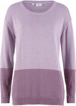 BPC BONPRIX COLLECTION Pullover color block con scollo rotondo