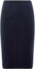 OODJI COLLECTION oodji Collection Donna Gonna Basic a Tubino, Blu, IT 44 / EU 40 / M