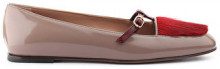 L'AUTRE CHOSE BALLERINA BICOLOR ROSA E BORDEAUX CON CINTURINO