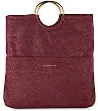L'AUTRE CHOSE CLUTCH MORBIDA IN PELLE VINO