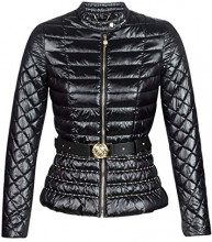 GUESS Guess Kin Jacket, Bomber Donna, Nero (Jet Black A996 Jblk), Small (Taglia Produttore:S)