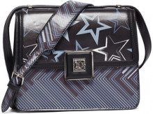 TOSCA BLU Borsa a tracolla con stelle nera
