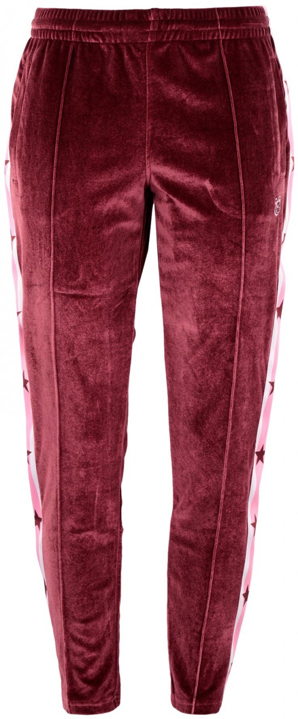 pantaloni rossi converse