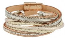 SWEET DELUXE sweet deluxe MEMPHIS Bracciale gold/braun