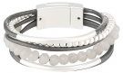 SWEET DELUXE sweet deluxe RABEA Bracciale mattsilber/grau