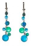 KONPLO Konplott CAVIAR DE LUXE Orecchini blue