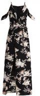 MISSGUIDED Missguided FLORAL Vestito lungo black