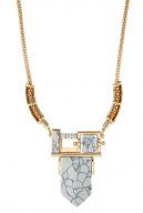 SWEET DELUXE sweet deluxe CLONMEI Collana goldcoloured/white