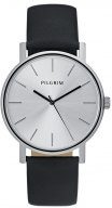 PILGRIM Pilgrim Orologio silvercoloured/black