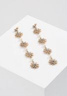 TOPSHOP Topshop FLOWER DROP Orecchini brown