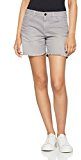 EDC BY ESPRIT edc by ESPRIT 057cc1c012, Shorts Donna, Grigio (Light Grey), 32