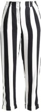 TOPSHOP Topshop HUMBUG STRIPE MENSY Pantaloni monochrome