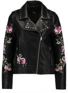EVEN&ODD Even&Odd BIKER Giacca in similpelle black