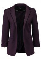 WALLIS Wallis RIBBED PONTE Blazer berry