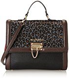 SILVIAN HEACH Silvian Heach Cravanzana, Borsa a Mano Donna, Nero, 30 x 24 x 15 cm (W x H x L)