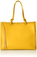 CHICCA BORSE Chicca Borse 80038 Borsa a Mano, 38 cm, Giallo