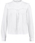 GAP GAP RUFFLE YOKE VICTORIAN EYELET Camicetta optic white
