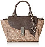 GUESS Guess Hwss6786050, Borsa a Mano Donna, Marrone, 12.5x21x26.5 cm (W x H x L)
