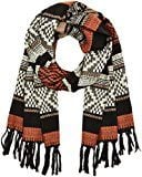 PIECES PIECES Pcneel Long Scarf, Sciarpa Donna, Multicolore (Copper Brown), Taglia Unica