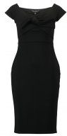 DOROTHY PERKINS Dorothy Perkins BOW FRONT BODYCON Tubino black