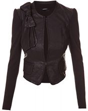 MORGAN Morgan - 132-Vuir.N, Giacca da donna, manica lunga, nero(schwarz - schwarz), 42