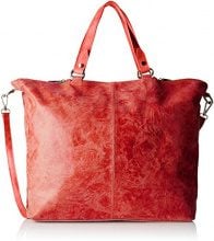 CHICCA BORSE Chicca Borse 80055, Borsa a Tracolla Donna, Rosso, 47x34x15 cm (W x H x L)
