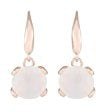 BRONZALLURE Bronzallure Donna bronzo bianco Calcedonia FASHIONEARRING