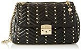 TWIN SET Twin Set Oa7tec, Borsa a Tracolla Donna, Nero, 10.5x21x32 cm (W x H x L)