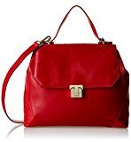 TRUSSARDI JEANS Trussardi Jeans 76B273, Borsa a mano Donna, Rosso, 35 cm