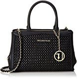 TRUSSARDI Trussardi 75bm0153, Borsa a mano Donna, Nero, 32x21x18 cm (W x H x L)