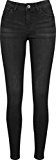 URBAN CLASSICS Urban Classics Ladies Denim Pants, Jeans Skinny Donna, Schwarz (Black Washed 709), W27/L32