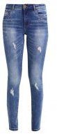 ONLY ONLY ONLCARMEN ANKLE EYELET Jeans slim fit medium blue denim