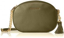 MICHAEL KORS Michael Kors Md Messenger - Borse a tracolla Donna, Grün (Olive), 6x17x22 cm (B x H T)