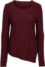 BODYFLIRT Pullover con cerniera (Rosso) - BODYFLIRT