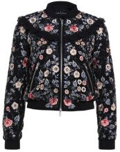 NEEDLE & THREAD Needle & Thread WHISPER Giubbotto Bomber black