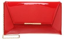 BUFFALO Buffalo Pochette patent red