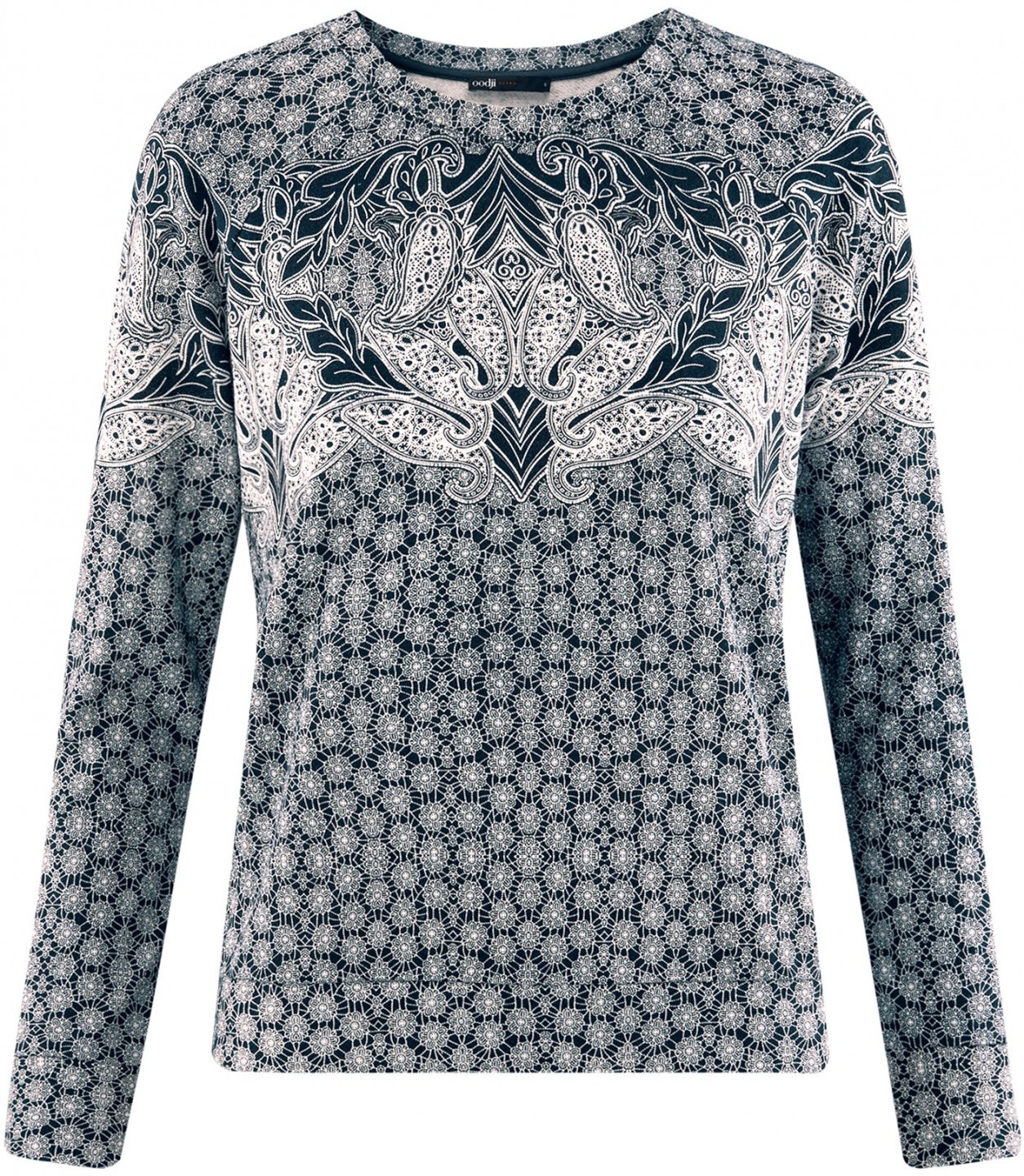 oodji Collection Donna Giacca in Maglia con Maniche in Ecopelle
